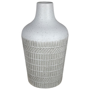 Speckled and Textured Vase