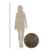 Bennett Wood Wall Clock