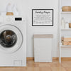 Black And White Laundry Prayer Wall Art