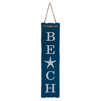 Blue and White Beach Wall Decor