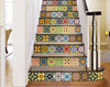 4" x 4" Mediterranean Brights Mosaic Peel and Stick Removable Tiles