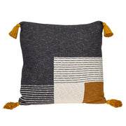 Multicolor Knitted Throw Pillow