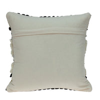 Shaggy Woven Throw Pillow