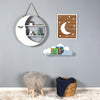 Love You to the Moon Wooden Wall Art