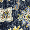 4'x6' Navy and Blue Bohemian Designs Indoor Rug