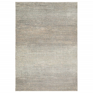 9' x 12' Gray Green Abstract Confetti Indoor Area Rug