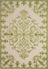 5’ x 8’ Green Medallion Indoor Outdoor Area Rug