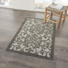 3’ x 4’ Gray and Charcoal Indoor Outdoor Area Rug