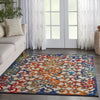 4’ x 6’ Rainbow Colored Indoor Outdoor Area Rug