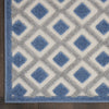 8’ x 11’ Blue and Gray Indoor Outdoor Area Rug