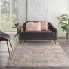 5’ x 7’ Gray and Gold Medallion Area Rug