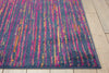 5’ x 7’ Rainbow Abstract Striations Area Rug