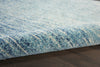 4’ x 6’ Navy and Light Blue Abstract Area Rug