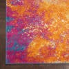 2’ x 6’ Abstract Brights Sunburst Runner Rug