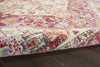 7’ x 10’ Ivory and Pink Oriental Area Rug