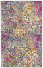 2’ x 3’ Yellow and Pink Coral Reef Scatter Rug