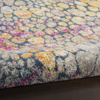 8’ x 10’ Yellow and Pink Coral Reef Area Rug