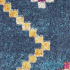 5’ x 7’ Navy Blue Berber Pattern Area Rug