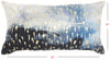 Blue Abstract Lumbar Pillow