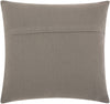 Mina Victory Life Styles DC142 Light Grey 20" x 20" Throw Pillow