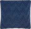 Mina Victory Life Styles DC173 Indigo 20" x 20" Throw Pillow