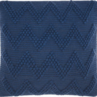 Mina Victory Life Styles DC173 Indigo 20" x 20" Throw Pillow