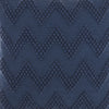 Dark Blue Chevron Detail Throw Pillow