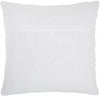 White Striped Throw Pillow