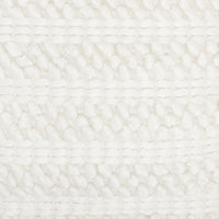 White Pom-Pom Detailed Throw Pillow