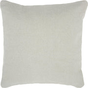 Solid Sand Distressed Throw Pillow