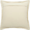 Indigo and Beige Medallion Throw Pillow