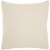 Ivory Chunky Braid Throw Pillow