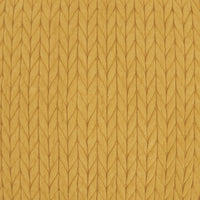 Mustard Braided Chevron Throw Pillow