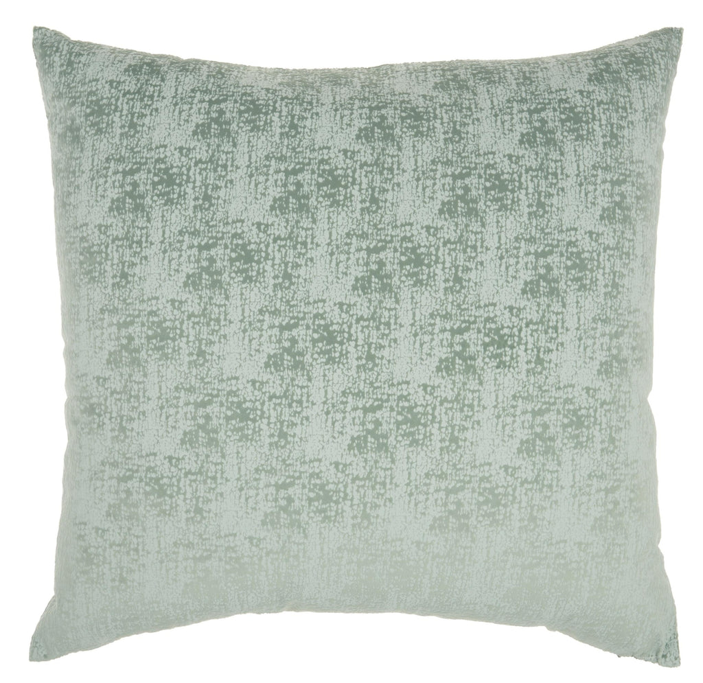 14" x 25" Pale Green Distressed Gradient Throw Pillow