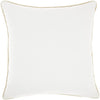 Cream Sequined Ombre Throw Pillow