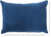 Solid Navy Blue Casual Throw Pillow