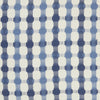 Blue and Ivory Gingham Pattern Throw Pillow