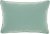 Aqua Indoor Outdoor LumbarThrow Pillow