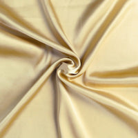 Pale Yellow Dreamy Set of 2 Silky Satin Standard Pillowcases