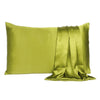 Lemongrass Dreamy Set of 2 Silky Satin Standard Pillowcases