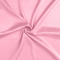 Pink Rose Dreamy Set of 2 Silky Satin Standard Pillowcases