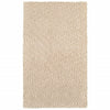 7’ x 10’ Modern Soft Tan Indoor Area Rug