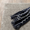 7’ x 10’ Modern Shaggy Soft Gray Indoor Area Rug