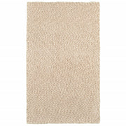 10’ x 13’ Modern Soft Tan Indoor Area Rug