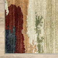 4’ x 6’ Modern Abstract Indoor Area Rug