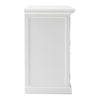 Modern Farmhouse White Accent Cabinet