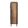 Modern Rustic Double Decker Accent Cabinet