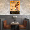 32" x 24" Asia via Honolulu Vintage Travel Wall Art