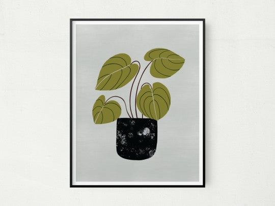 5" x 7" Contemporary Botanical Wall Art