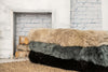 3' x 5' Gray Natural Rectangular Sheepskin Area Rug